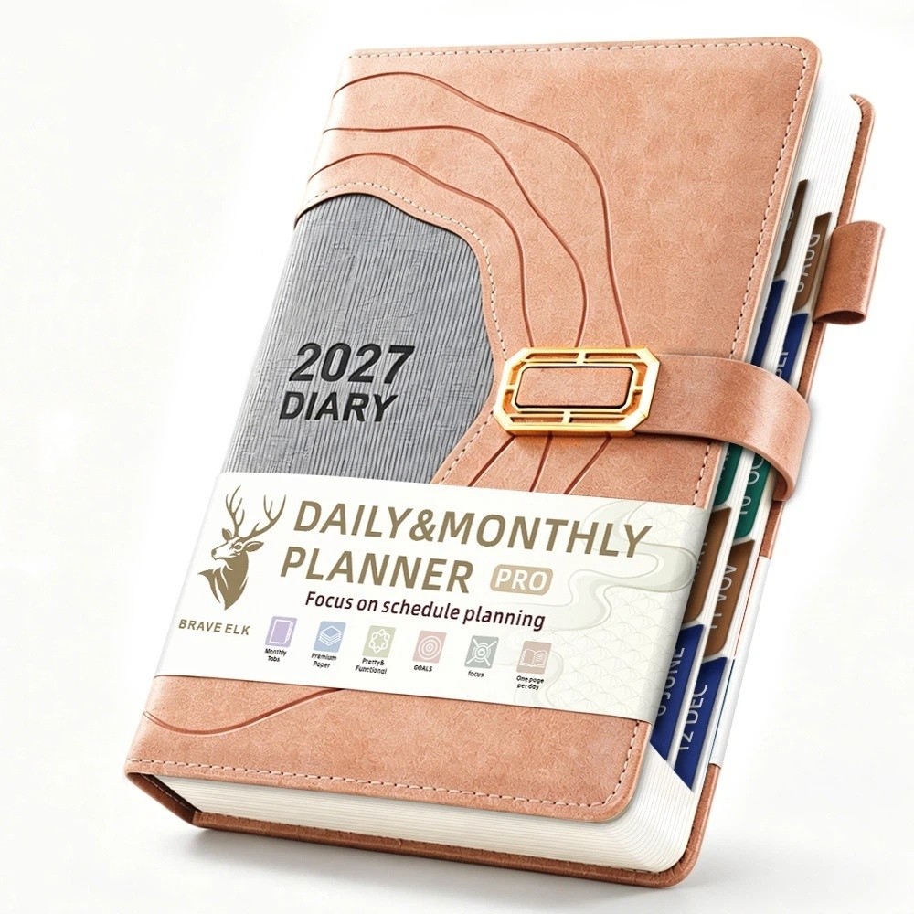 Leatherwork Plans - Gruby notes na harmonogramy 2027, okładka