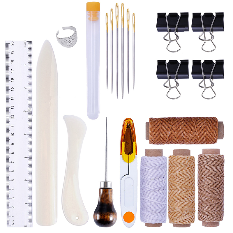 Leatherwork Edge Creaser - 25 sztuk/zestaw Zestaw do szycia skóry