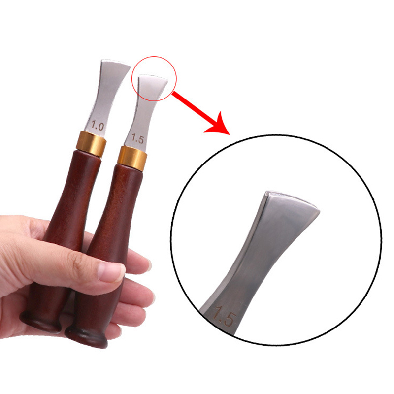 Leatherwork Edge Creaser - Narzędzia do wygięcia krawędzi skóry Arch