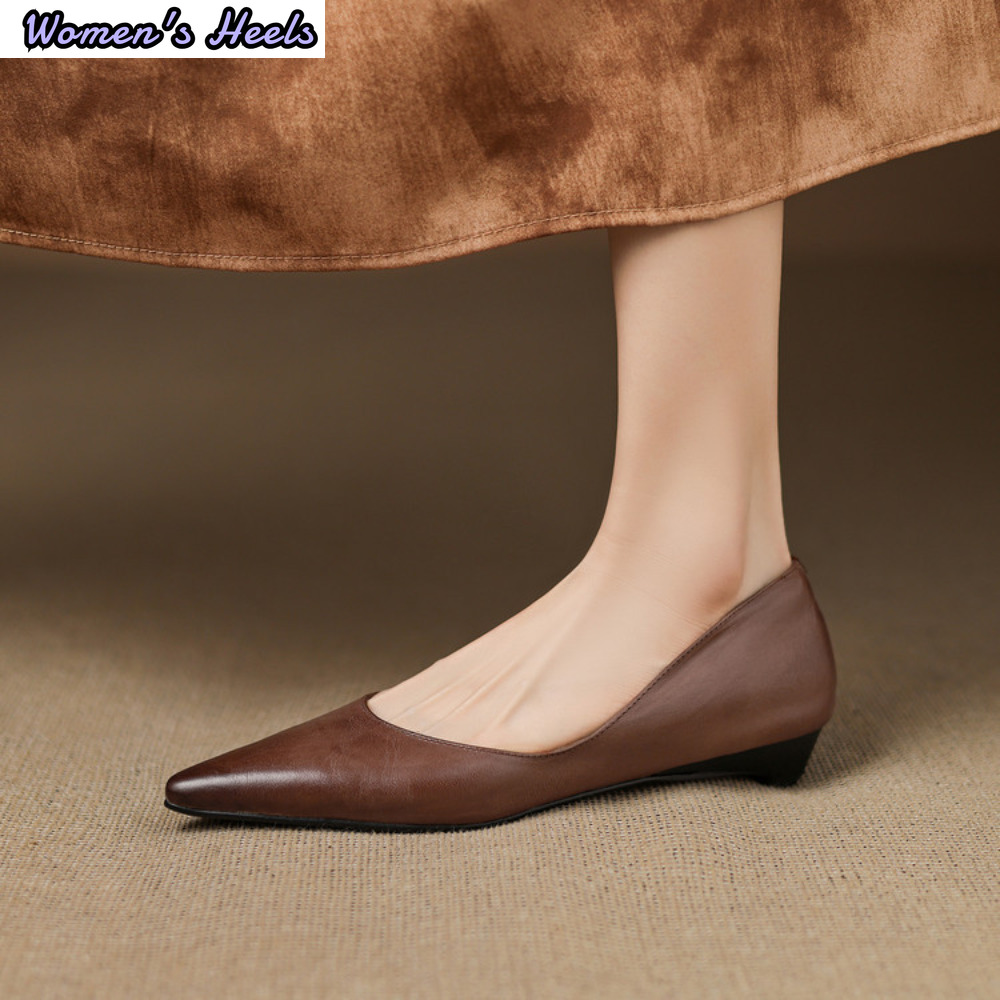 Leatherwork In French - Eleganckie francuskie skórzane buty do pracy
