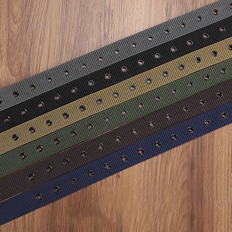 Męski pasek z porowatego płótn – Leatherwork Eyelets recenzja i cena