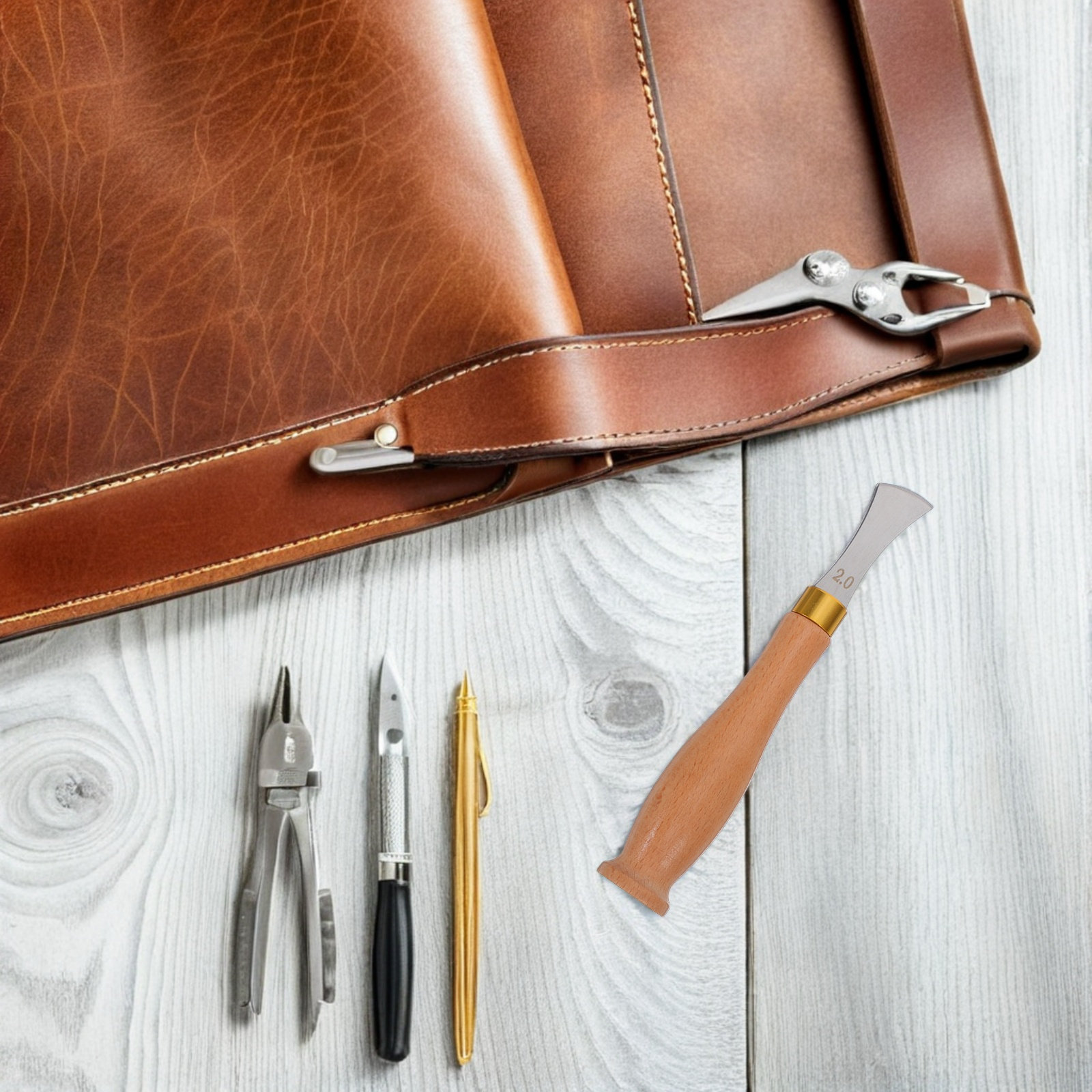 Narzędzie do wygięcia krawędzi – Leatherwork Edge Creaser recenzja i cena