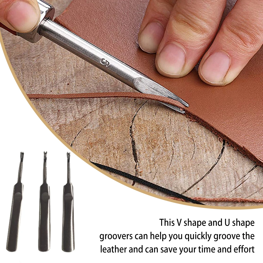 Zestaw do rowkowania skóry 3 s – Leatherwork Edge Creaser recenzja i cena
