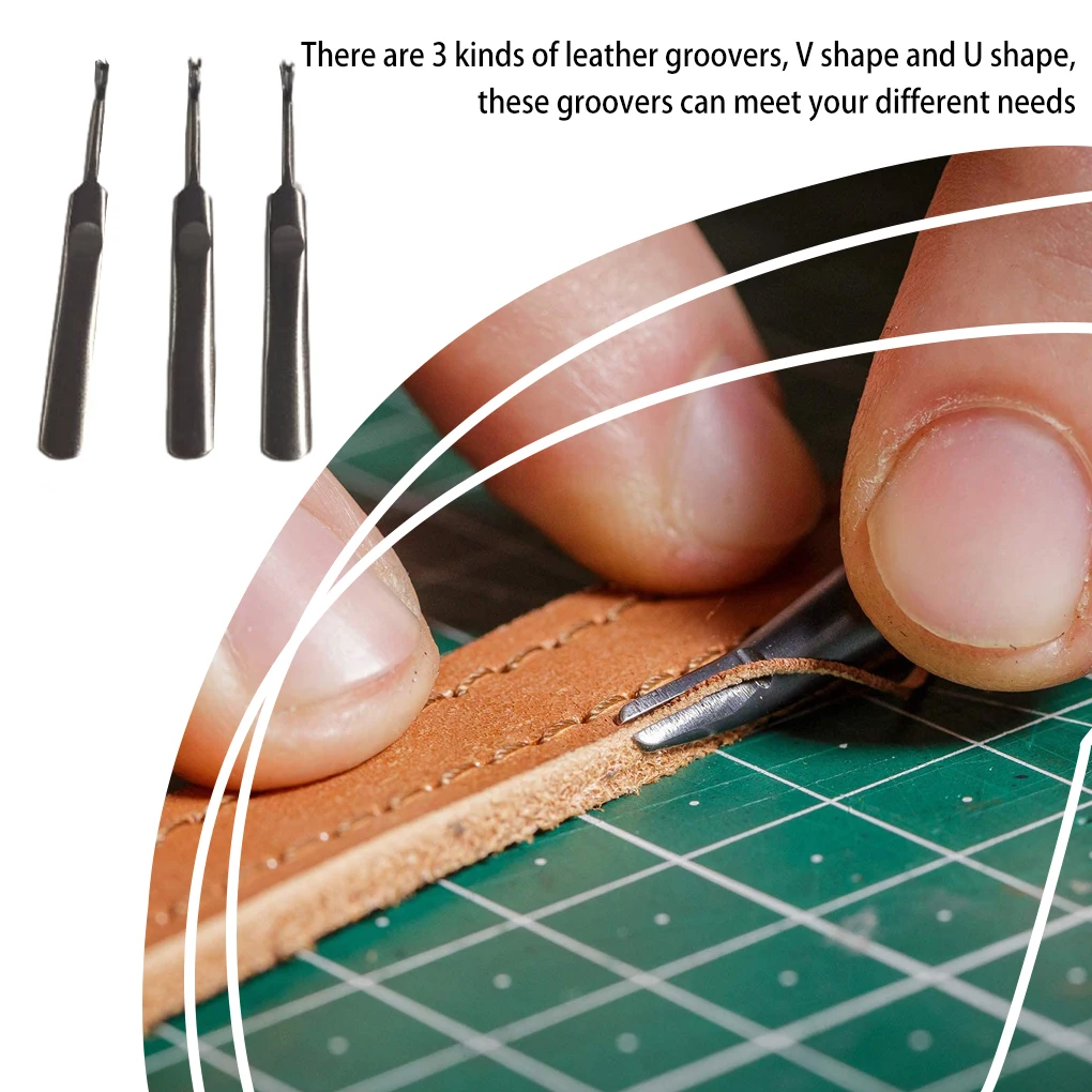 Zestaw do rowkowania skóry 3 s – Leatherwork Edge Creaser recenzja i cena