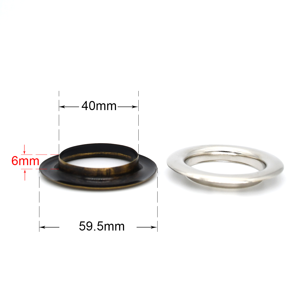 10 zestawów 40mm mosiężne oczk – Leatherwork Eyelets recenzja i cena
