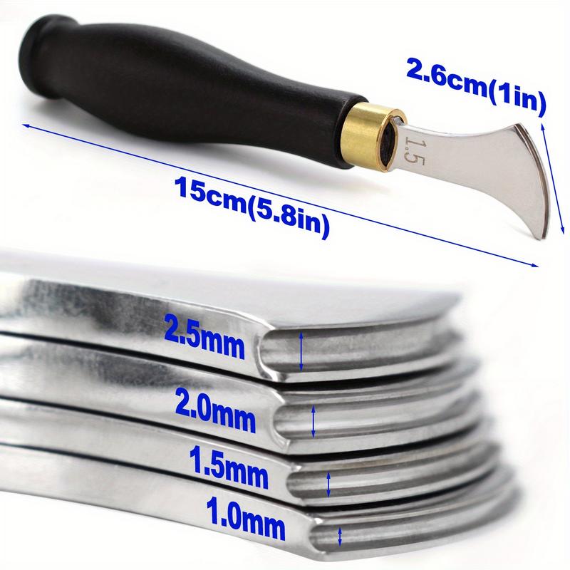 Narzędzia do wygładzania krawę – Leatherwork Edge Creaser recenzja i cena