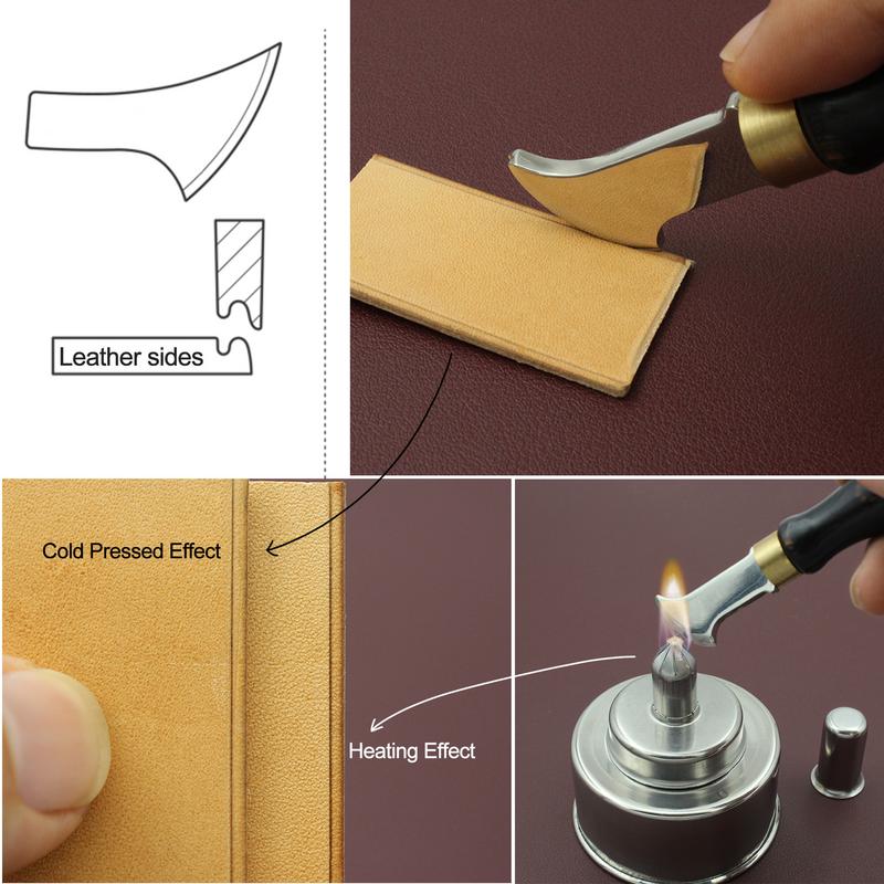 Narzędzia do wygładzania krawę – Leatherwork Edge Creaser recenzja i cena