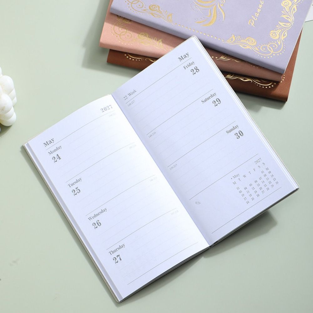 Planer na rok 2027, notes A6,  – Leatherwork Plans recenzja i cena