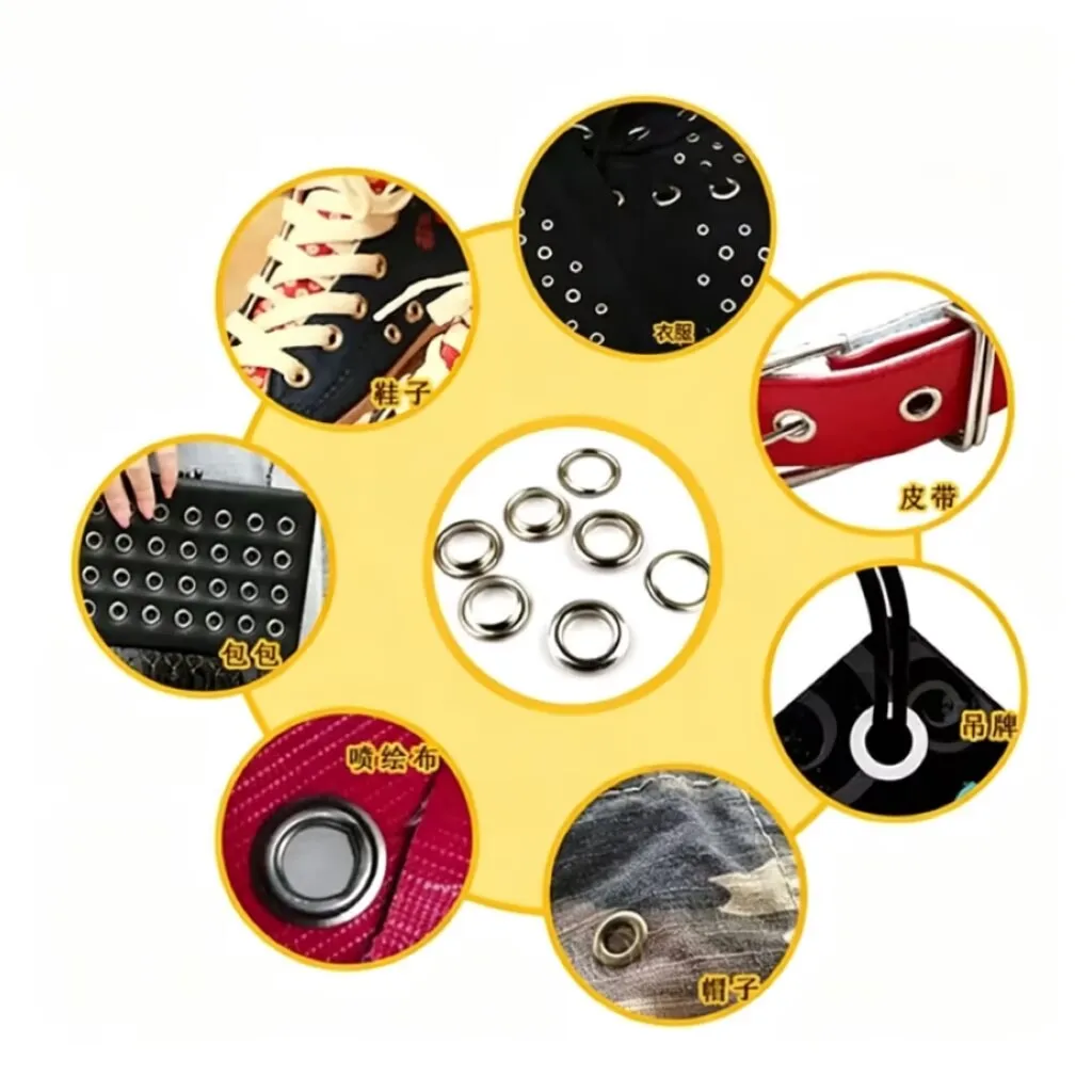 100 Zestawów Metalowych Oczek, – Leatherwork Eyelets recenzja i cena