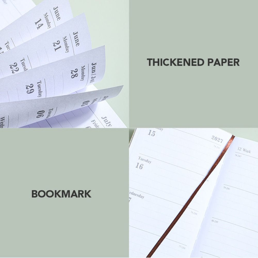 Planer na rok 2027, notes A6 z – Leatherwork Plans recenzja i cena