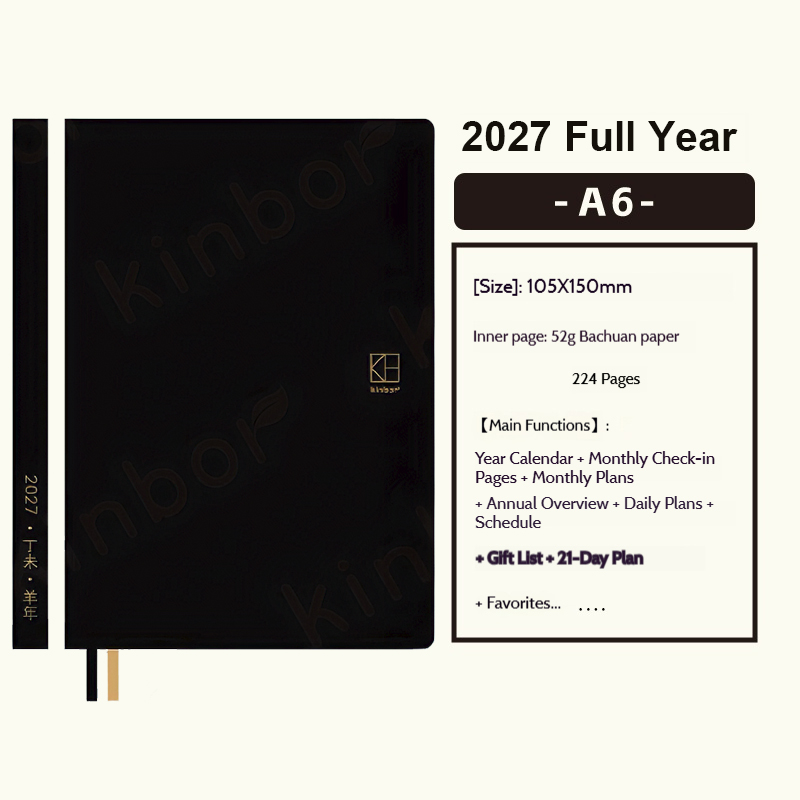 Kinbor Nowy Planer 2027 A5/A6  – Leatherwork Plans recenzja i cena