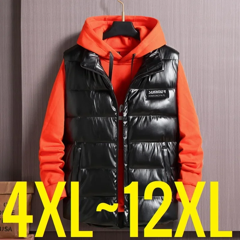 Plus Size Kurtki bez rękawów M – Leather Work Vest For Men recenzja i cena