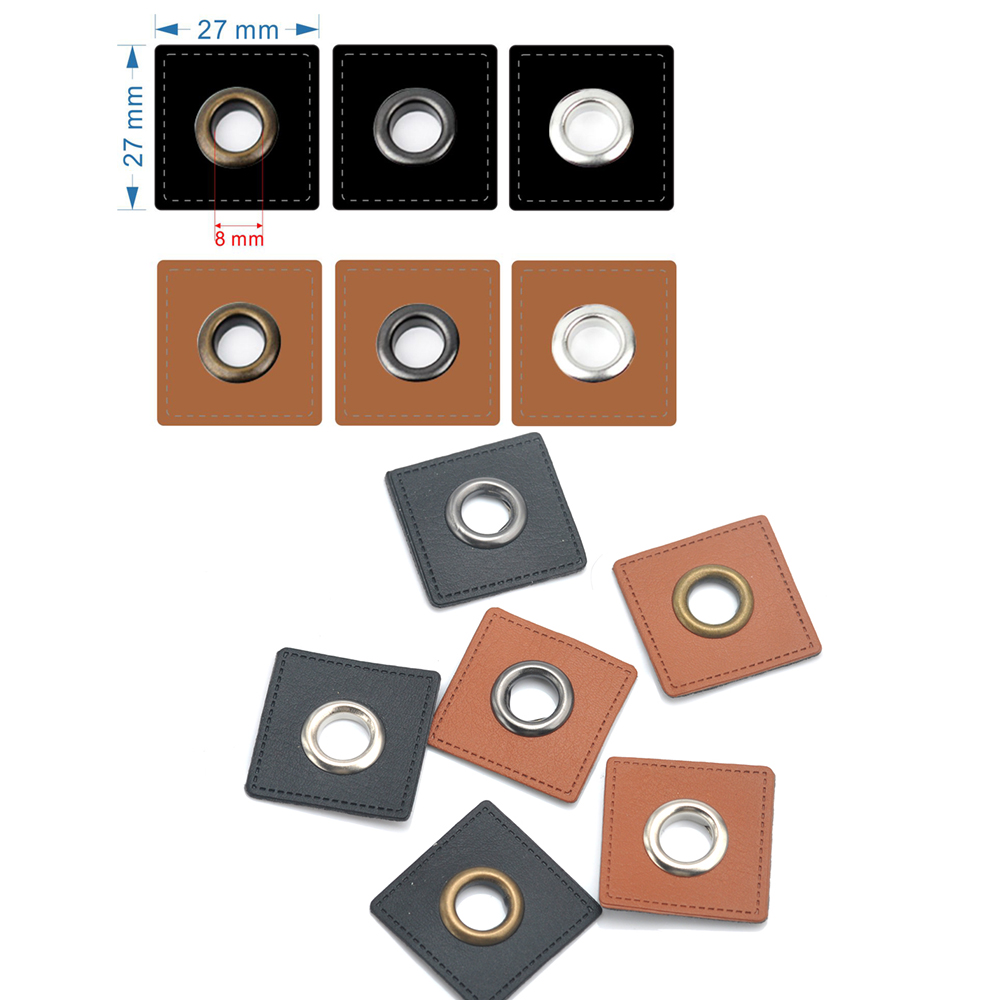 30 sztuk/partia 27/37mm Kwadra – Leatherwork Eyelets recenzja i cena