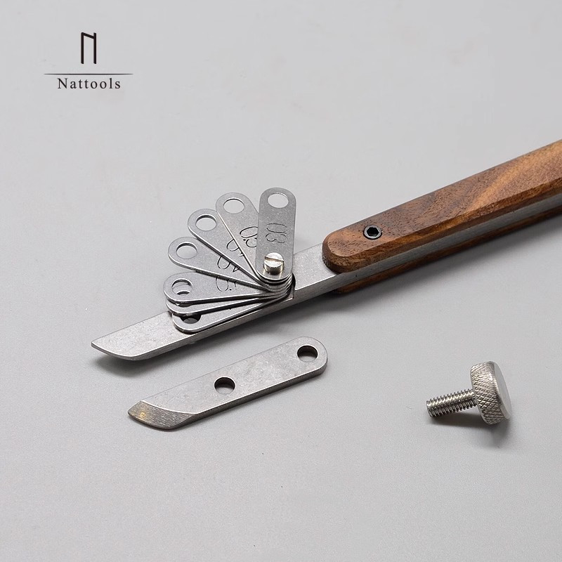 Nattools regulowane skórzane n – Leatherwork Edge Creaser recenzja i cena