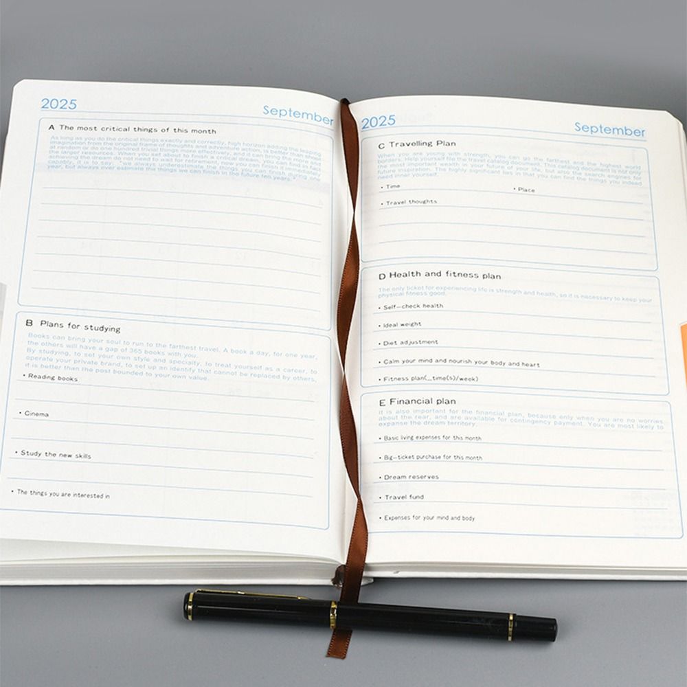 Roczny Planer 2025 Notatnik A5 – Leatherwork Plans recenzja i cena